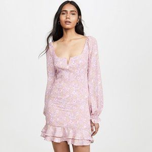 NWT Likely Lyssa Floral Ruffle Sleeve Mini Dress